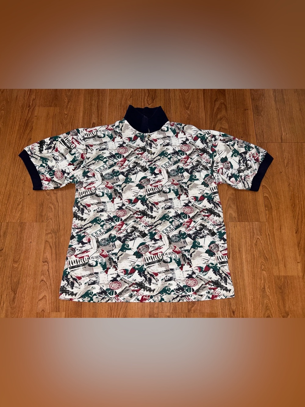 Vintage 90's Penguin Sport Golf Polo Shirt medium